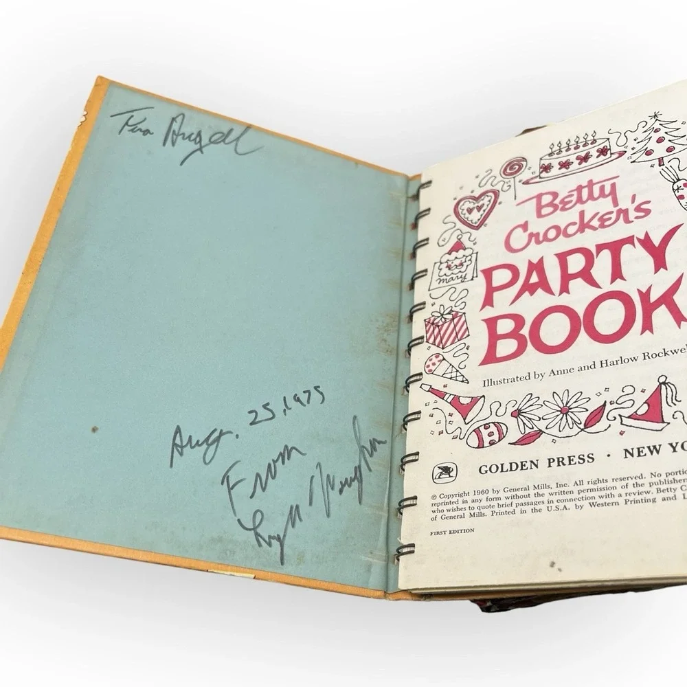 Lot 15 Vtg‎ Cookbooks Incl Betty Crocker Party Book 1st Ed + Better Homes Tupper